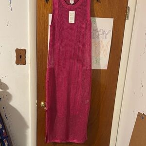 a new day Fuchsia Knit dress with lining
